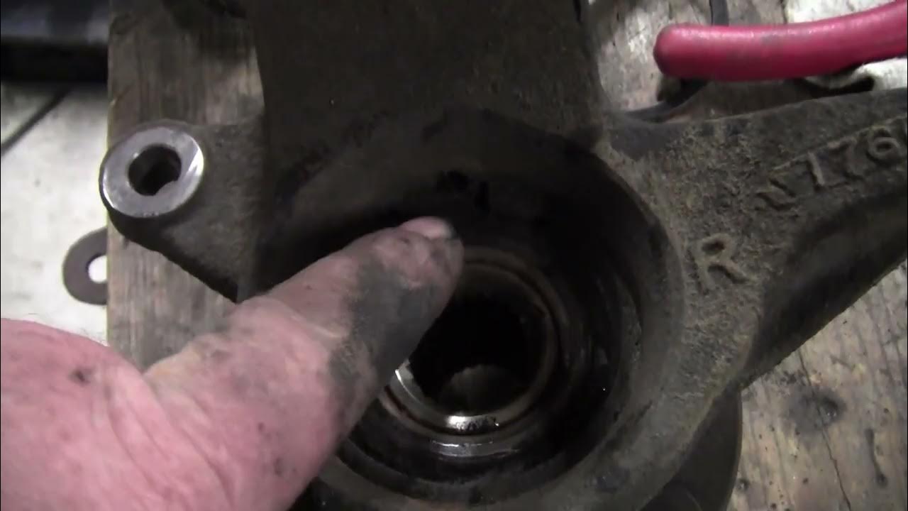 Changing Front Wheel Bearing 2011 Ford Focus - YouTube