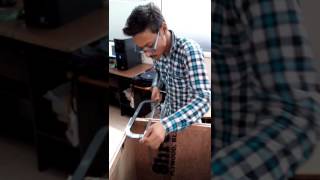 making of multitouch surface table part 1