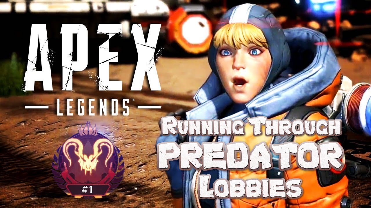 RUNNING THROUGH AN APEX PREDATOR LOBBY (Controller on PC) - YouTube