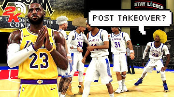 I took my LEGEND LEBRON JAMES BUILD to a COMP PRO AM LEAGUE in NBA 2K20 (Ep. 2)