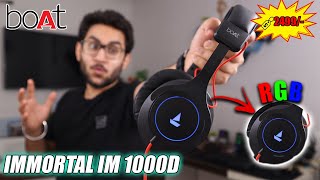 Boat Immortal 1000D Gaming Headphones | 7.1 Surround Sound | Dolby Atmos screenshot 5