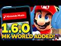Nintendo Music 1.6.0 Update Tour! Mario Kart World, PC Support, & More!