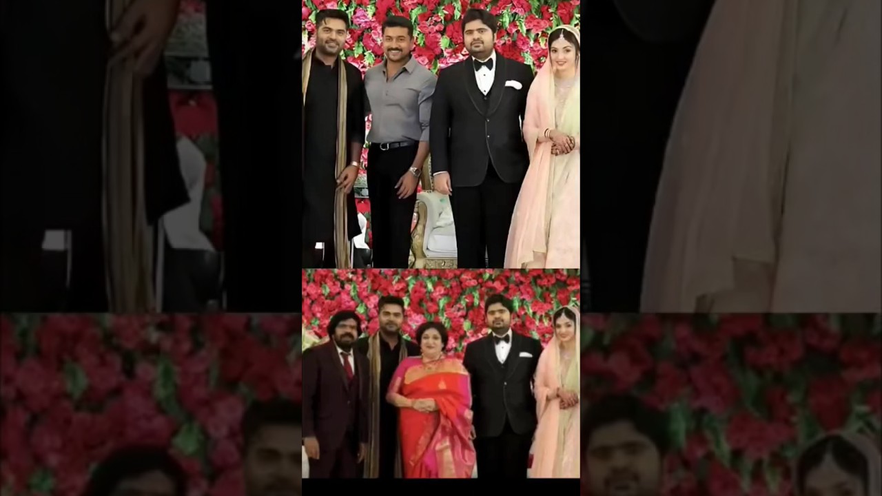 Actor simbu brother kuralarasan marriage photos 🎉✨🥳