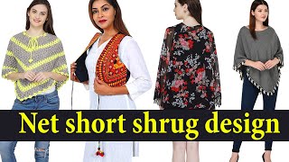 Short shrug design ideas | Net short shrug design | Short shrug