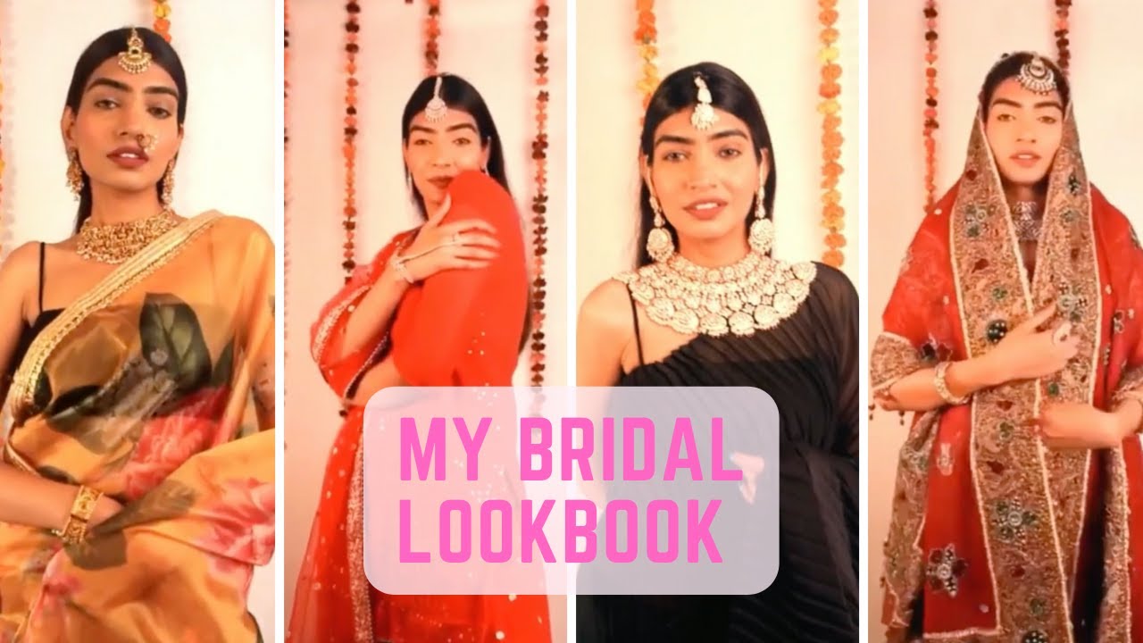 BRIDAL LOOKBOOK  *Indian Wedding Outfits* | Mehendi, Sangeet, Shaadi & More