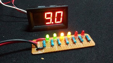Make Simple Battery Voltage Level Indicator