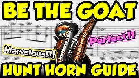 ✔️ HOW TO BE A GOATED HUNTING HORN IN MONSTER HUNTER WILDS ✔️Monster Hunter Wilds Hunting Horn Guide