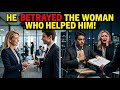 She Helped Him Get His Dream Job… Then He Betrayed Her | Powerful Life Lesson.
