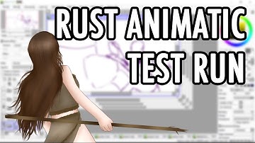 RUST ANIMATIC TEST RUN ( "Awkward Encounters" : AllanahTheVA Rust Gameplay)