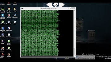 How To Make The Matrix Effect Using Notepad 2017 [Easiest Way]