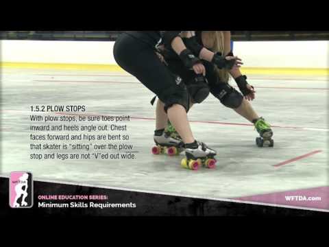 Stops 1.5 [WFTDA Online Education Series: Roller Derby Skating Skills]