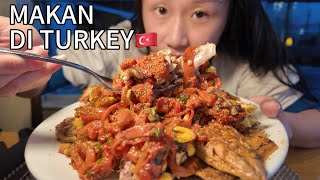 EATING TURKISH FISH 🇹🇷😍 THIS IS WHAT FOOD IS LIKE IN Türkiye #jejezhuang #mukbang