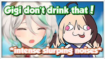 Stream Just Started, Gigi and Cecilia Already Doing This Bit