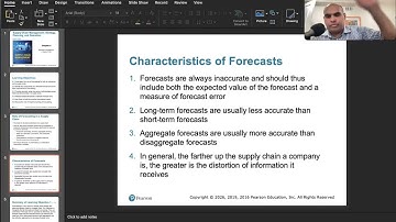 Introduction to Forecasting for Supply Chains