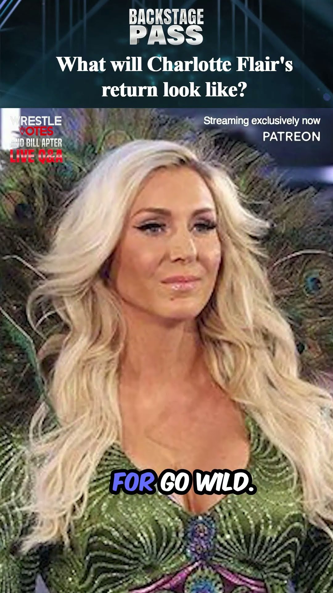 Charlotte Flair returning as The Dark Queen #wwe #charlotteflair #wrestling #shorts