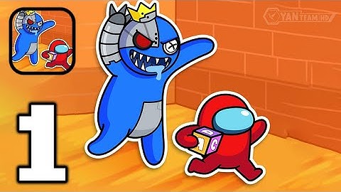 RAINBOW MONSTER: Blue Survivor - Gameplay Walkthrough Part 1 Tutorial cary Monster (Android,iOS)