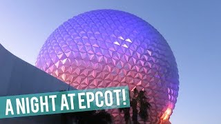 A Night at Epcot After Hurricane Irma (Test Track, Mission Space & More!) | BrandonBlogs