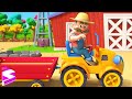 Roda Pada Traktor + Lebih Lagu Animasi Untuk Anak-Anak