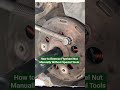 How to Remove Flywheel Nut Manually Without Special Tools #shorts #mechanic