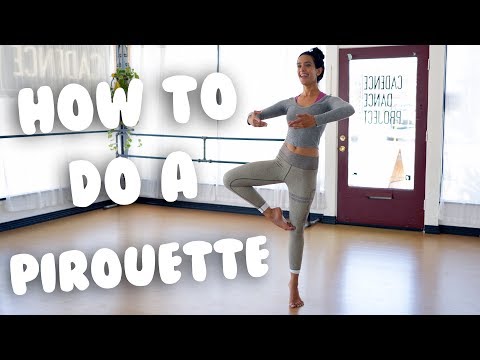 How To Do A Pirouette For Beginners I @Miss Auti