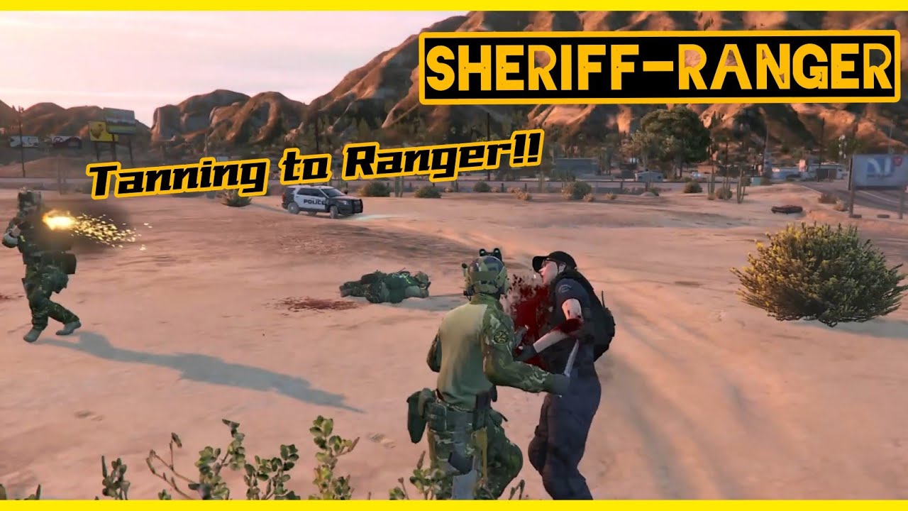 [SHERIFF RANGER] Tanning to Ranger - YouTube