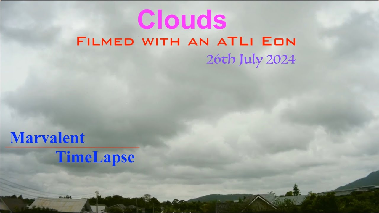 TimeLapse of a cloudy day, from early morning to the evening - YouTube