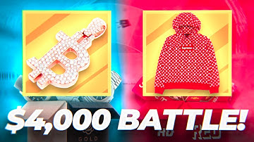 WE DID A $4,000 ALL IN 1v1 BATTLE AGAINST THE BOT!