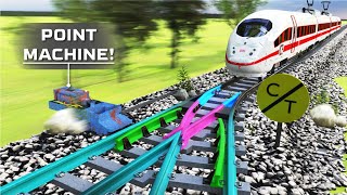 How do trains change the tracks? screenshot 5