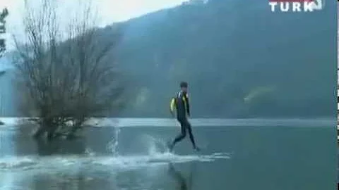 Лучший бег по воде / The best run on water