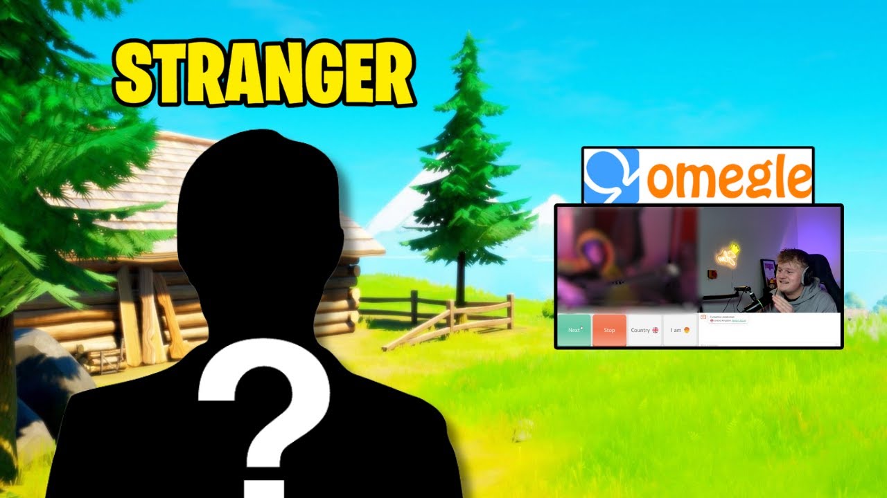PLAYING FORTNITE WITH A STRANGER - YouTube