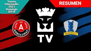 Arboleiras FC (0) - (2) De Afuera FC | Resumen