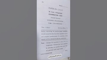 Sem2 Business Organisation B.Com Hons & M.Com Integrated PYQ 2025 Gurugram University