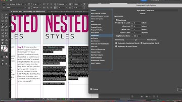 InDesign Nested Styles: "run-in head"