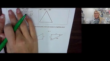 Special Right Triangle notes