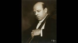 Pablo Casals - Fauré : Après un rêve  夢の後に (1926) 再復刻