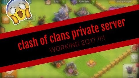 CLASH OF CLANS NEW PRIVATE SERVER WORKING 2017 IOS11!!!! (NO JAILBREAK+ NO PC)