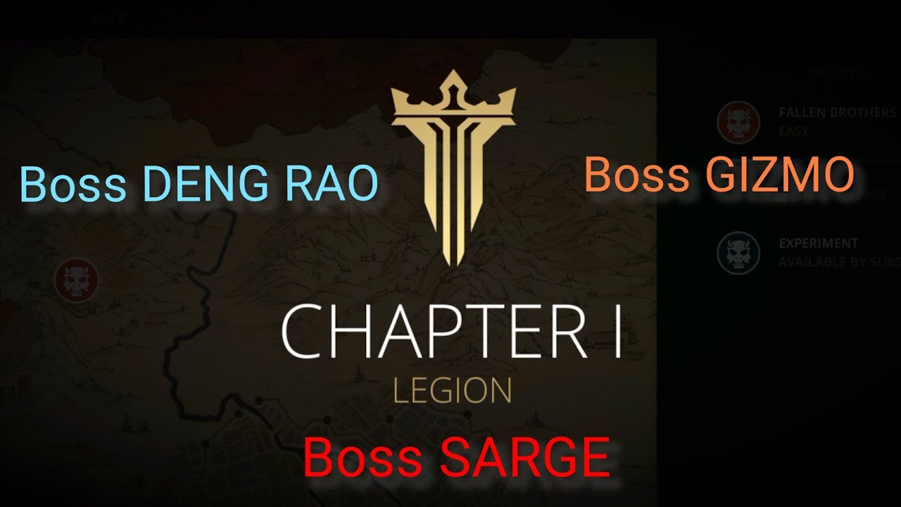 Shadow Fight 3 | Chapter 1: Legion Level 1-3