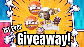 🏀 Unboxing NBA BALLERS Mystery Balls + HUGE Giveaway! 🏀