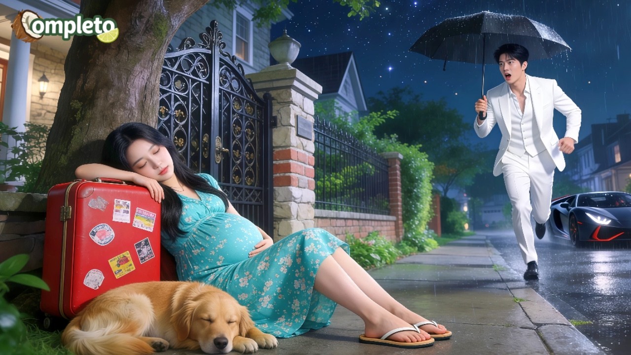 Madrasta expulsou filha grávida e seus pets! Pai do bebê é CEO—vem de carro esportivo buscá-la!