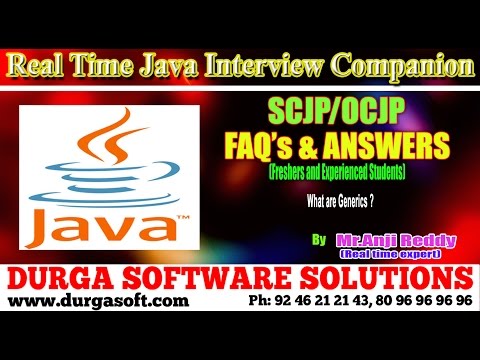 Java Interview Companion||Core Java ||What are Generics?