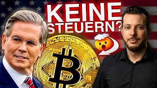 WAS DEUTSCHLAND LERNEN KANN! 👀 USA diskutieren BITCOIN-STEUERN!