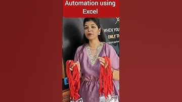 Automation using Excel 🗒️🔥🗒️#excelvali #anjnicomputereducation #entertainment #spreadsheetmagic
