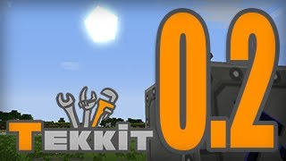 Tekkit Part 0.2 - Stacking up the Iron