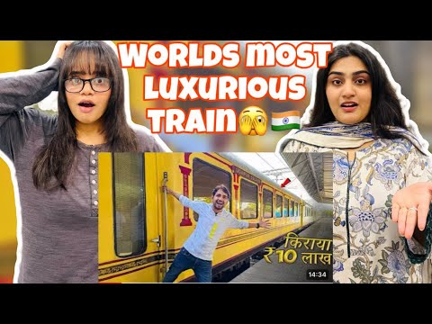 Pak Girls Reacts to Worlds Most Luxurious Train | Palace on Wheels | MR INDIAN HACKER| 😍