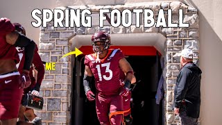 DAY IN THE LIFE || Virginia Tech Spring Game !!