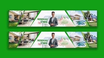 How To make a YouTube Channel Art Banner - Adobe Illustrator