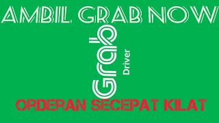 CARA ambil order GRABNOW dan cara gunakan GRABNOW #GRAB #GRABtrick