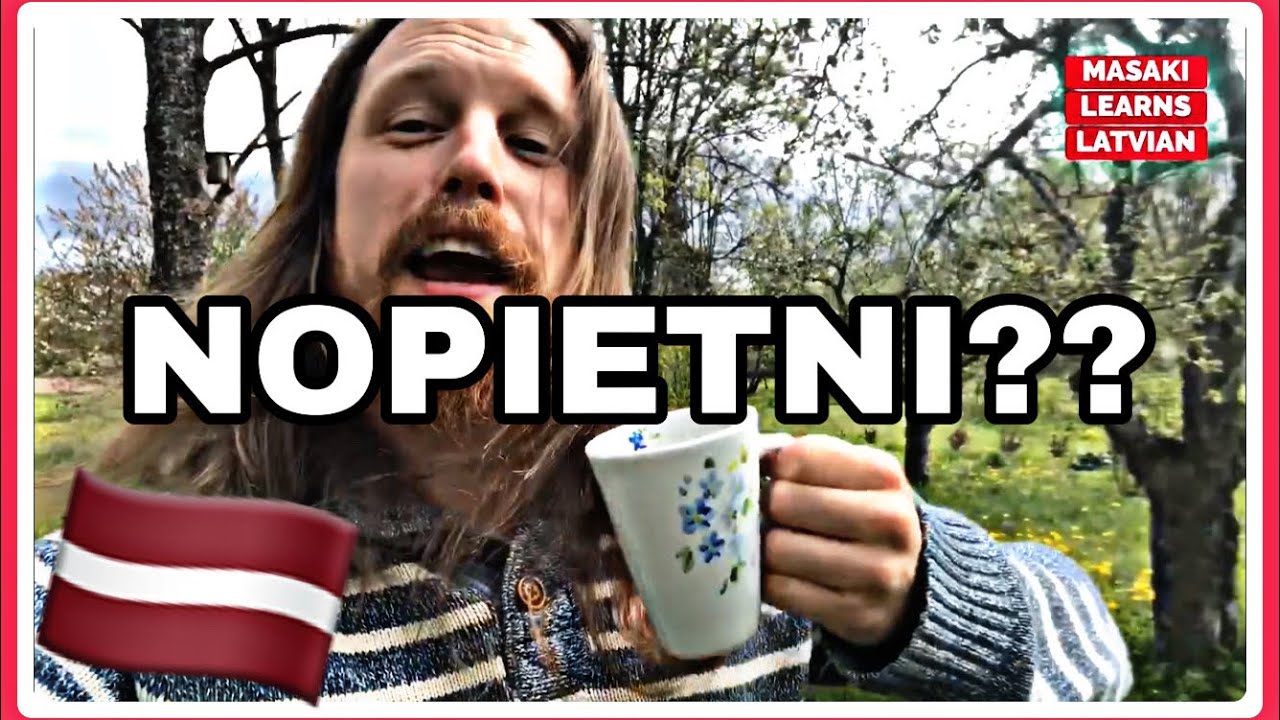 LATVIAN PHRASES FOR FOREIGNERS - WEEK 1