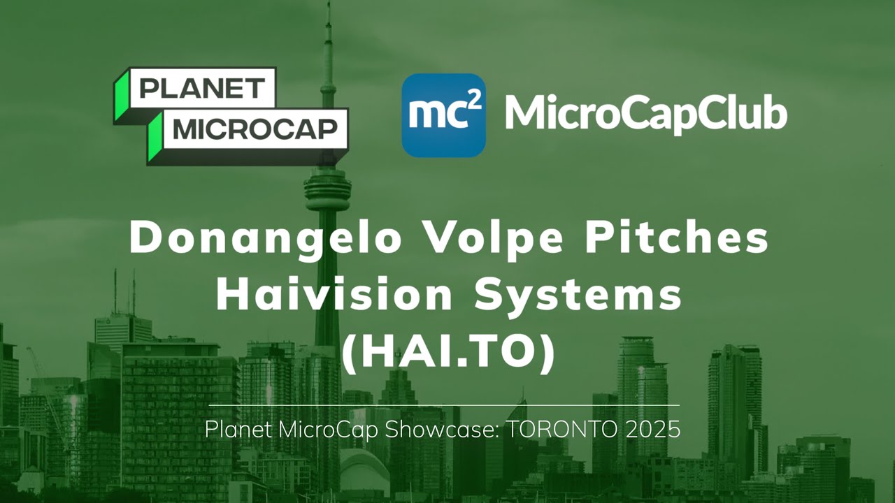 Донанджело Вольпе представляет Haivision Systems (HAI.TO) и Major Drilling (MDI.TO)