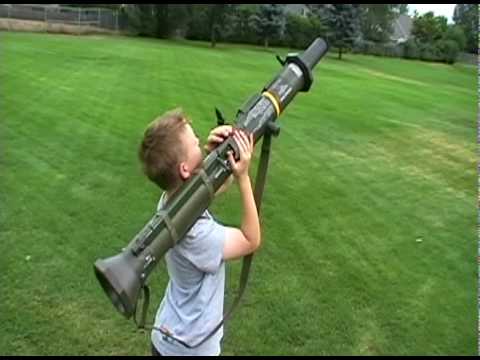 airsoft / paintball AT4 / m136 rocket launcher